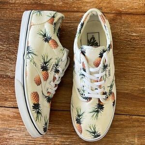 Vans Women’s Pineapple Sneakers Atwood Low Canvas Lace Up Tropical Casual Sz 6.5